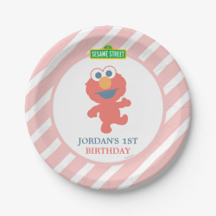 Sesame Street   Elmo - Baby Birthday Paper Plate
