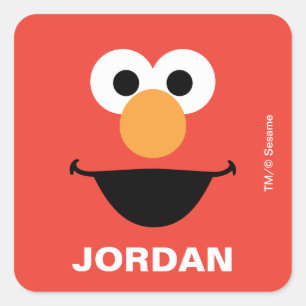 Sesame Street Elmo - Back to School Labels