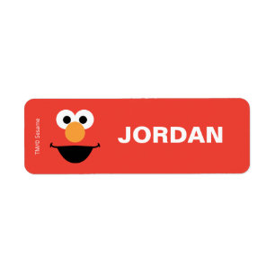Sesame Street Elmo - Back to School Labels