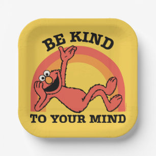 Sesame Street   Elmo Be Kind to Your Mind Paper Plate