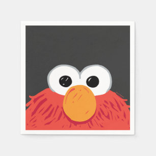 Sesame Street   Elmo Big Face Napkin