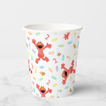 Sesame Street Elmo | Birthday Crayon Paper Cups<br><div class="desc">Celebrate your little one's special day with our Customizable Elmo with Colourful Crayons Birthday Paper Cups! Featuring the beloved Sesame Street character Elmo surrounded by a rainbow of vibrant crayons,  these plates are perfect for adding a splash of colour and fun to any birthday party.</div>