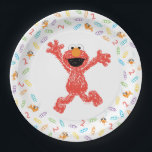 Sesame Street Elmo | Birthday Crayon Paper Plate<br><div class="desc">These vibrant paper plates feature Elmo from Sesame Street surrounded by a cheerful crayon-inspired design. Perfect for an Elmo-themed birthday celebration, the colourful artwork adds fun and charm to your party table. These plates are ideal for serving snacks, treats, or meals, making them a delightful addition to your Sesame Street...</div>