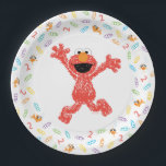 Sesame Street Elmo | Birthday Crayon Paper Plate<br><div class="desc">These vibrant paper plates feature Elmo from Sesame Street surrounded by a cheerful crayon-inspired design. Perfect for an Elmo-themed birthday celebration, the colourful artwork adds fun and charm to your party table. These plates are ideal for serving snacks, treats, or meals, making them a delightful addition to your Sesame Street...</div>