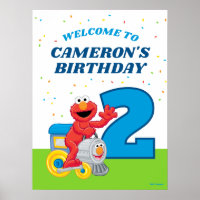 Sesame Street Elmo Chugga Chugga Two Two Birthday