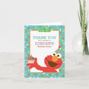 Sesame Street Elmo - Confetti Thank You
