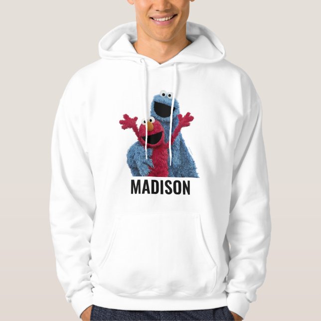 Sesame Street | Elmo & Cookie Monster Hoodie (Front)