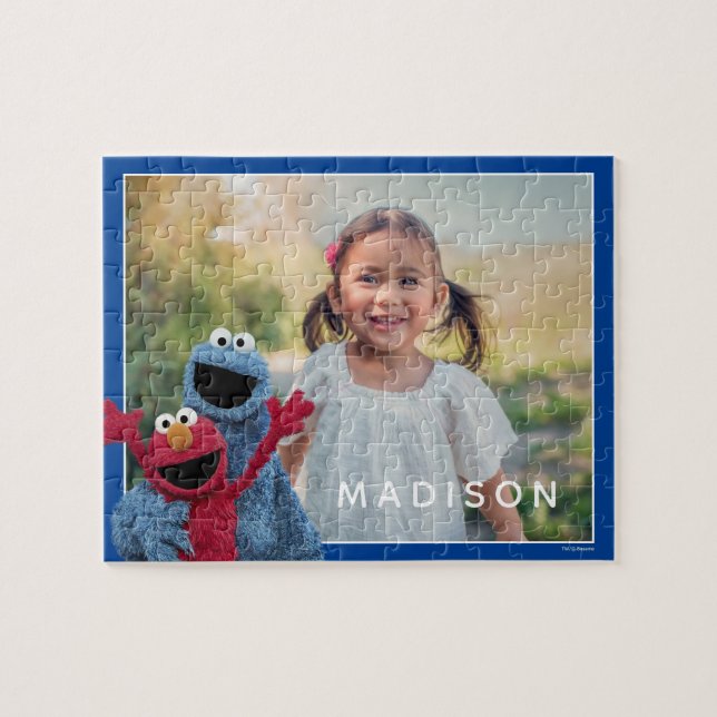 Sesame Street | Elmo & Cookie Monster Jigsaw Puzzle (Horizontal)