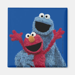 Sesame Street   Elmo & Cookie Monster Magnet