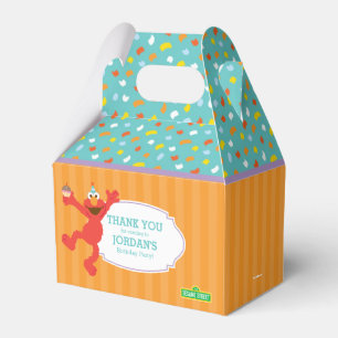 Sesame Street Elmo - Cupcake & Confetti Birthday Favor Box