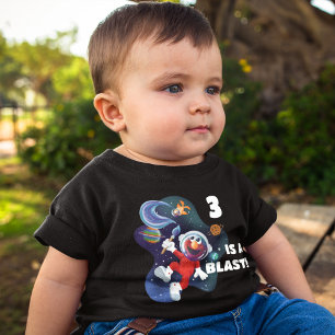 Sesame Street   Elmo & Dorothy in Outer Space Baby T-Shirt
