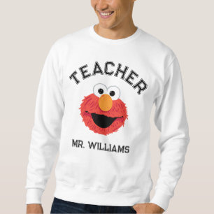 Sesame Street Elmo Face Teacher Sweatshirt