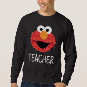 Sesame Street Elmo Face Teacher Sweatshirt