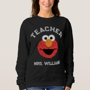 Sesame Street Elmo Face Teacher Sweatshirt