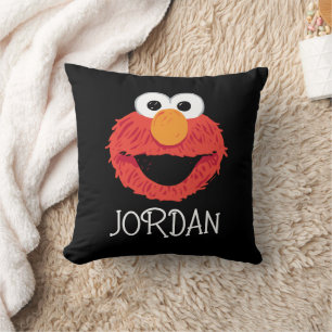 Sesame Street Elmo Face Throw Pillow