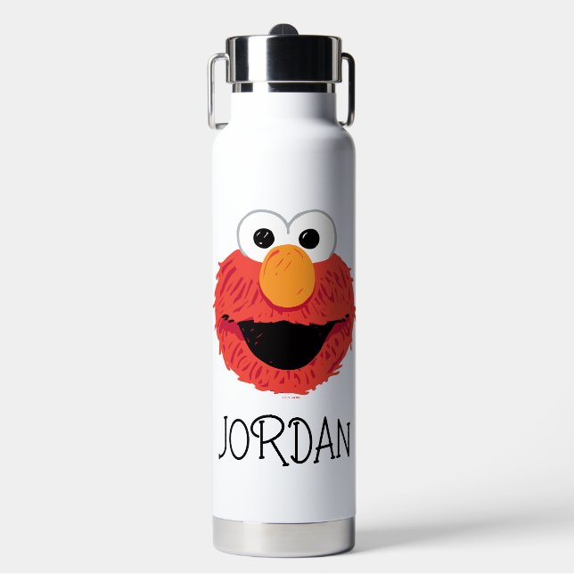 Sesame Street | Elmo Face Water Bottle (Front)