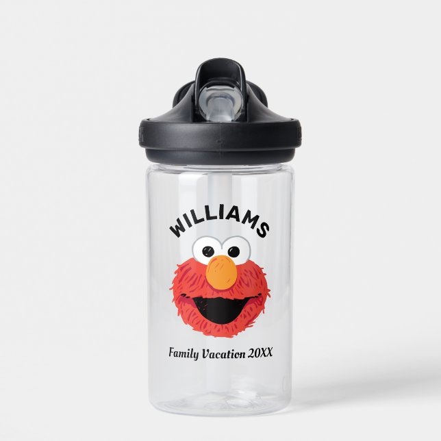 Sesame Street | Elmo Family Vacation Water Bottle (Front)