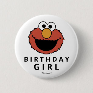 Sesame Street   Elmo - First Birthday 2 Inch Round Button