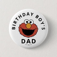 Sesame Street | Elmo - First Birthday Button