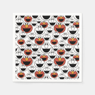 Sesame Street   Elmo - First Birthday Napkin
