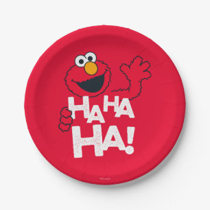 Sesame Street Elmo - Ha Ha Ha! Paper Plate