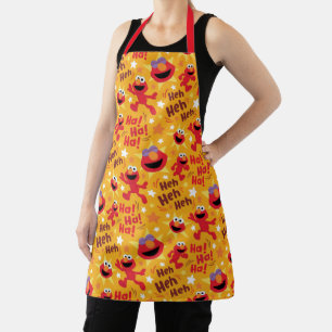 Sesame Street   Elmo Ha! Ha! Ha! Pattern Apron