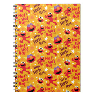 Sesame Street   Elmo Ha! Ha! Ha! Pattern Notebook