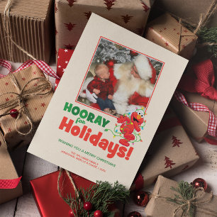 Sesame Street   Elmo Holiday with Photo Card