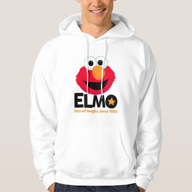 Sesame Street | Elmo Lots of Laughs Since 1984 Hoodie (Front)