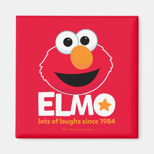 Sesame Street Elmo Lots of Laughs Since 1984 Magnet