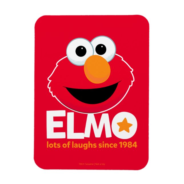 Sesame Street | Elmo Lots of Laughs Since 1984 Magnet (Vertical)