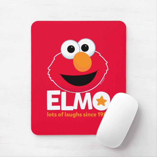 Sesame Street | Elmo Lots of Laughs Since 1984 Mouse Pad (With Mouse)