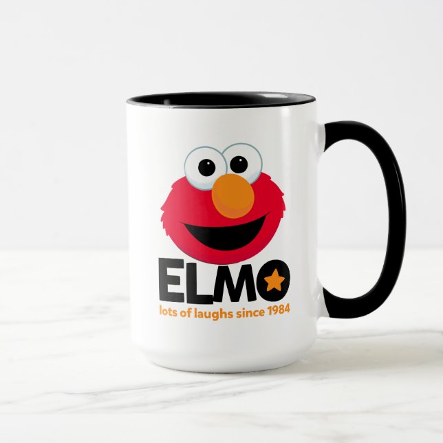 Sesame Street | Elmo Lots of Laughs Since 1984 Mug (Right)