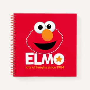 Sesame Street   Elmo Lots of Laughs Since 1984 Notebook