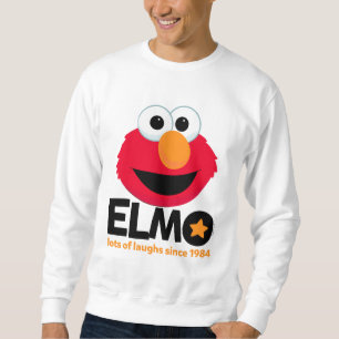 Sesame Street Elmo Lots of Laughs Since 1984 Sweatshirt