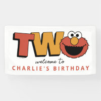 Sesame Street | Elmo - Second Birthday Banner