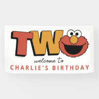 Sesame Street | Elmo - Second Birthday Banner