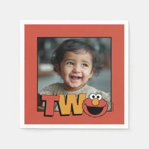Sesame Street   Elmo - Second Birthday Napkins