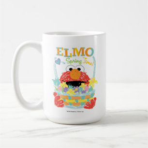 Sesame Street - Elmo   Spring Time Coffee Mug