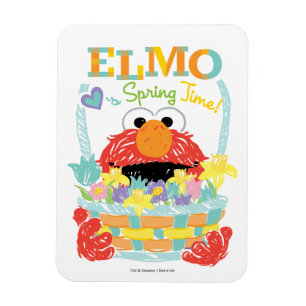Sesame Street - Elmo Spring Time Magnet