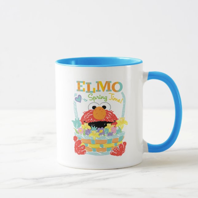 Sesame Street - Elmo | Spring Time Mug (Right)