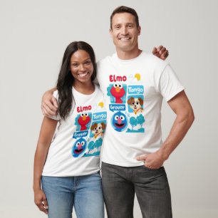 Sesame Street   Elmo, Tango, & Grover Park Graphic T-Shirt