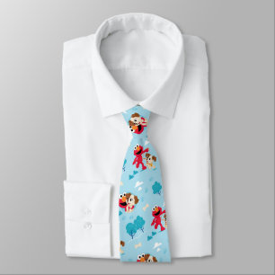 Sesame Street   Elmo & Tango Pattern Tie