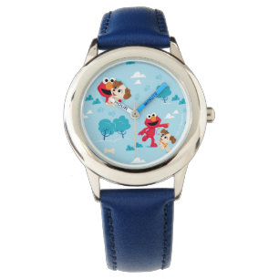 Sesame Street   Elmo & Tango Pattern Watch