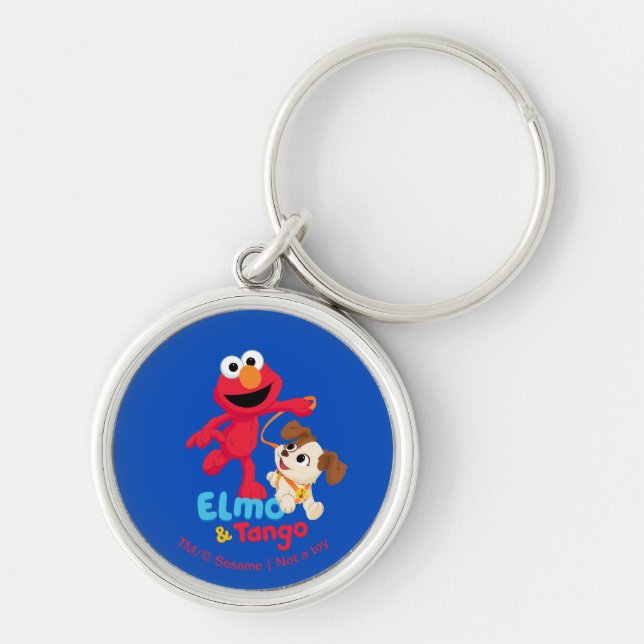 Sesame Street | Elmo & Tango Running Keychain (Front)