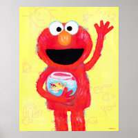 Sesame Street | Elmo with Goldfish