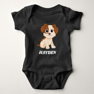 Sesame Street   Elmo's Puppy Tango   Add Your Name Baby Bodysuit