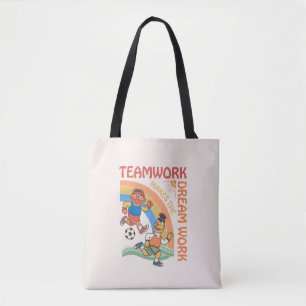 Sesame Street Ernie & Bert Teamwork Tote Bag