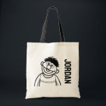 Sesame Street | Ernie Bright | Add Your Name Tote Bag<br><div class="desc">Check out this cute Sesame Street design featuring Ernie.</div>