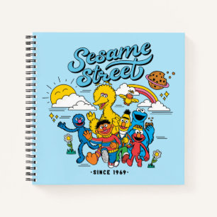 Sesame Street Friends Since 1969 Notebook